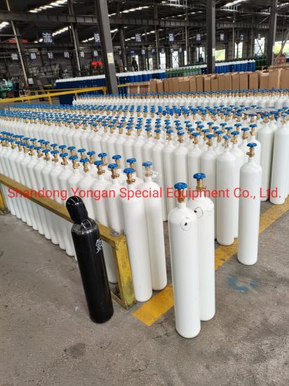 15L Seamless Steel ISO Tped Argon Gas Cylinder