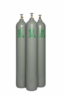 20L 150bar 5.7mm ISO Tped Seamless Steel Industrial Helium Gas Cylinder
