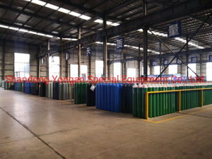 50L200bar 5.8mm High Pressure Vessel Seamless Steel Argon Gas Cylinder