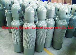 10L 140mm ISO Tped Seamless Steel Portable Nitrogen/Hydrogen/Helium/Argon/Mixed Gas Cylinder
