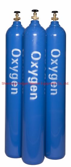 47L230bar High Pressure Vessel Seamless Steel Oxygen Gas Cylinder