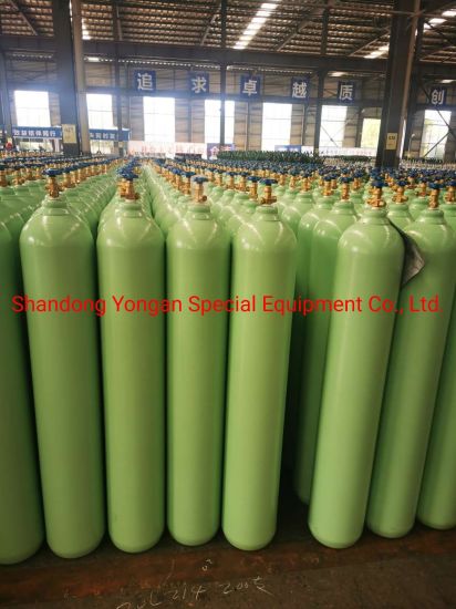 46.7L 150bariso Tped Seamless Steel Nitrogen/Hydrogen/Helium/Argon/Mixed Gas Cylinder