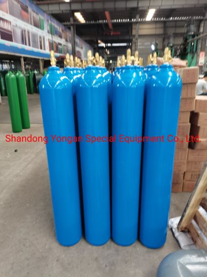 40L200bar ISO Tped Seamless Steel Nitrogen/Hydrogen/Helium/Argon/Mixed Gas Cylinder