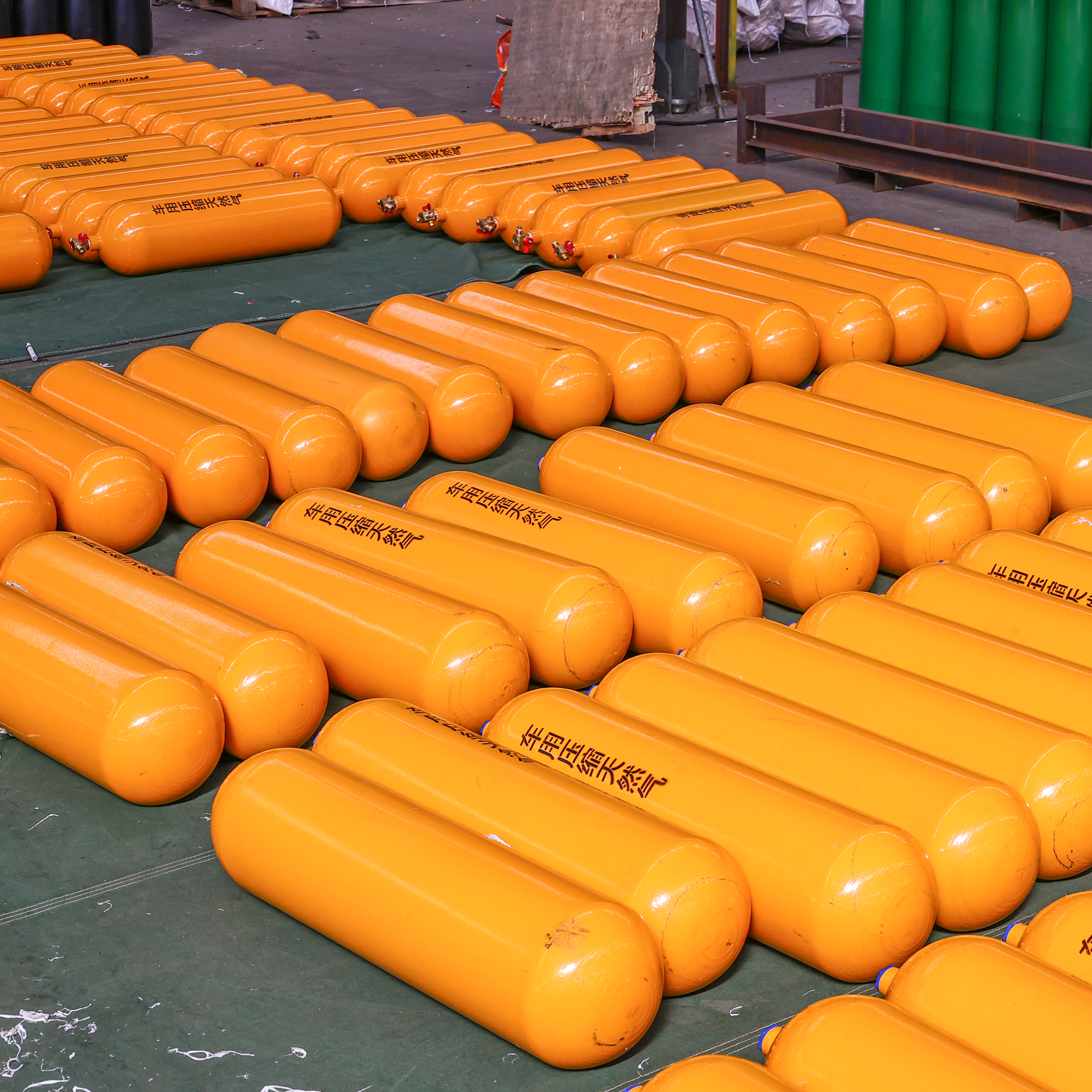 20L 203mm CNG 1 TPED ISO11439 Vehical Seamless Steel Cylinder