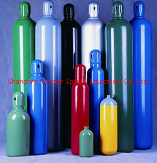 46.7L 230bar High Pressure Vessel Seamless Steel CO2 Carbon Dioxide Gas Cylinder