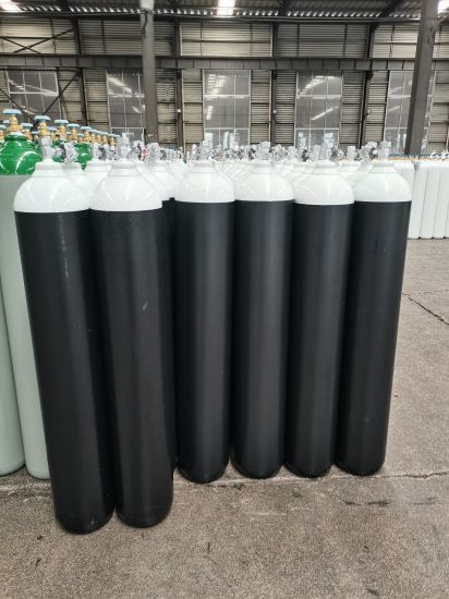 47L230bar ISO Tped High Pressure Vessel Seamless Steel Oxygen Gas Cylinder