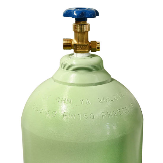 47L 150bar ISO9809 IS7285 TPED Certificate Seamless Steel Oxygen Gas Cylinder