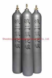 46.7L 150bar High Pressure Vessel Seamless Steel CO2 Carbon Dioxide Gas Cylinder