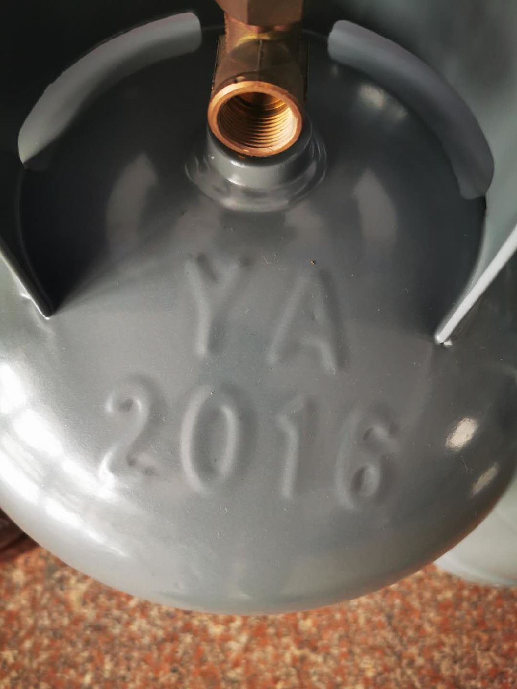 50kg Refillable Double Valve Empty LPG Gas Cylinder High Quality Low