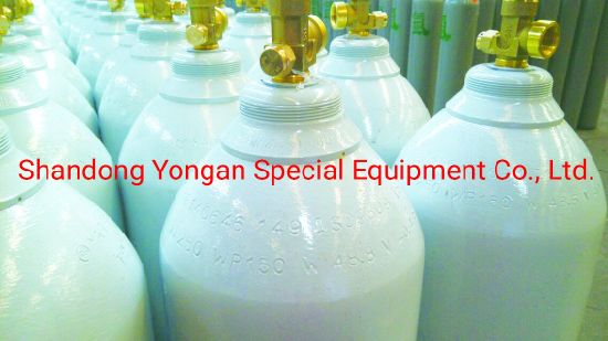 47L200bar ISO Tpedhigh Pressure Vessel Seamless Steel Oxygen Gas Cylinder