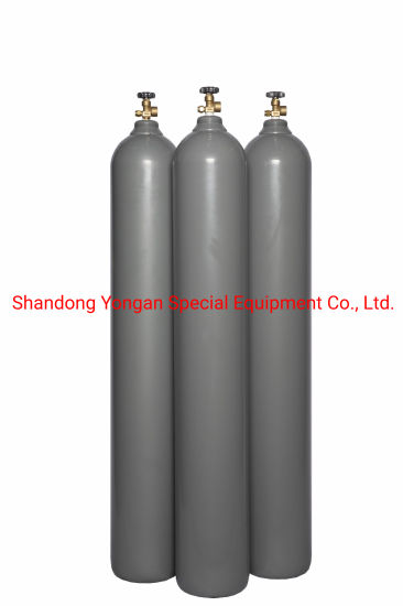 50L 200bar ISO Tped Seamless Steel Nitrogen/Hydrogen/Helium/Argon/Mixed Gas Cylinder
