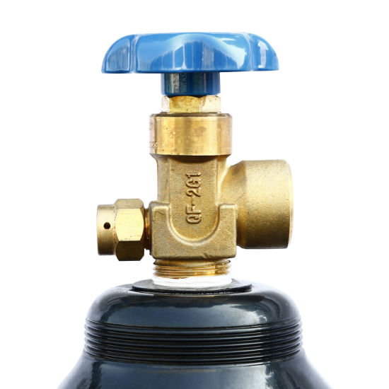 40L Oxygen Cylinder with Round Cap and Valve