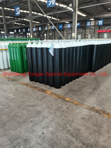 46.7L High Pressure Vessel Seamless Steel Argon Gas Cylinder