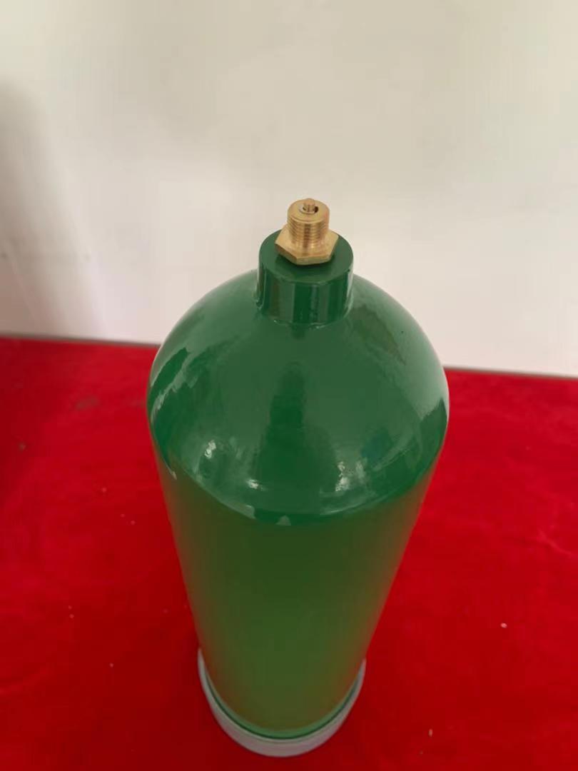 2.2L 110bar ISO11118 Tped Certificate Medical Use Food Use Disposable Gas Cylinder