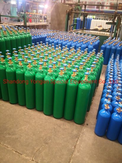 10L159mm Seamless Steel Portable ISO Tpd CE Argon Gas Cylinder