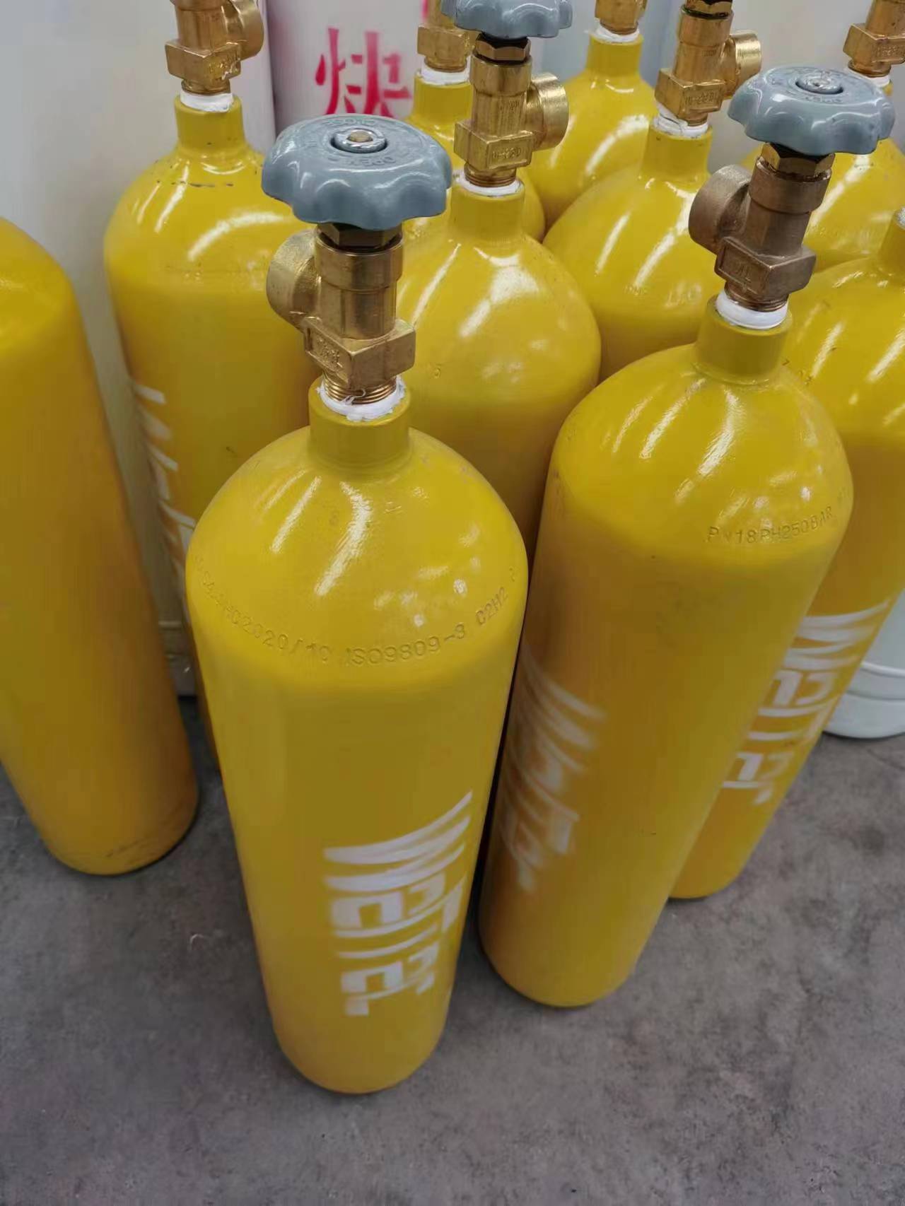 10L ISO3807 ISO4706 Seamless steel Acetylene Cylinder 