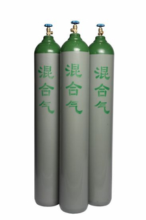 47L 200bar 5.8mm High Pressure Vessel Seamless Steel Mix Gases Cylinder