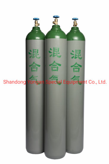 40lhot Sale High Quality Seamless Steel Nitrogen/Hydrogen/Helium/Argon/Mixed Gas Cylinder