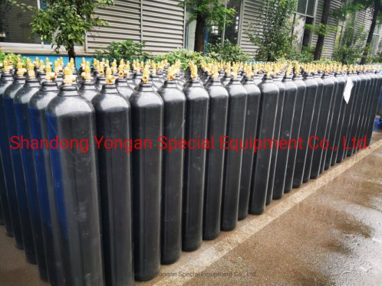 47L Seamless Steel Industrial and Medical Oxygen Gas Cylinder