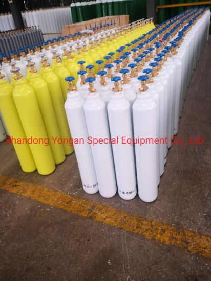 15L Seamless Steel ISO Tped Argon Gas Cylinder